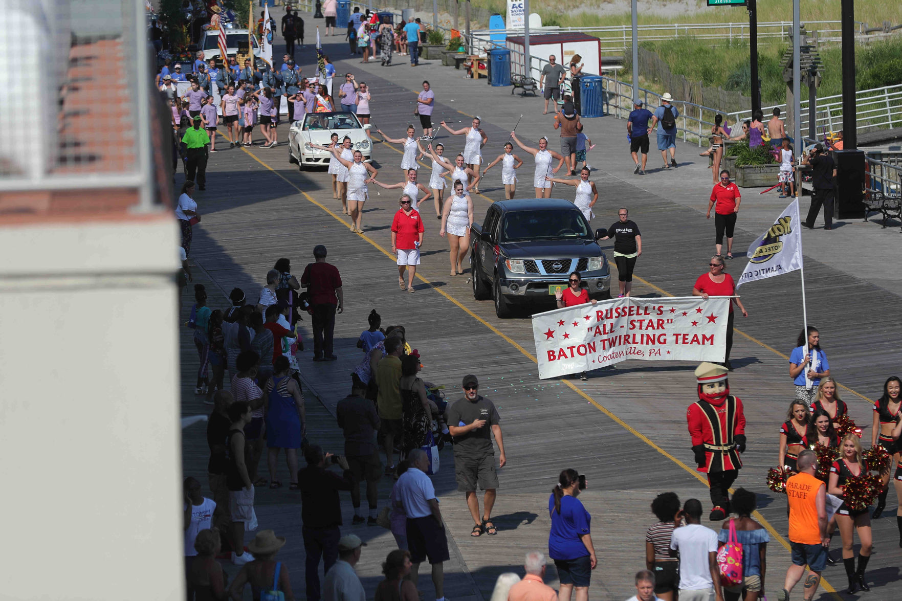Hard Rock celebrated its one-year anniversary with Boardwalk parade
